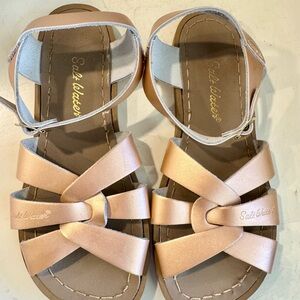 Kids Salt Water Sandals - Rose Gold